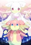  artist_request audino blue_eyes furry mega_audino mega_evolution pokemon red_eyes 