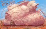 2026 ambiguous_gender ambiguous_prey anthro anthro_pred argutt belly big_belly big_butt bloated bone bone_imprints bones_in_stomach brown_body brown_fur butt colored cotydelon death dialogue digestion digestion_noises digital_drawing_(artwork) digital_media_(artwork) dragon english_description english_text extreme_size_difference fatal fatal_vore fur gnoll group hi_res huge_belly hyena hyper hyper_belly imprint inside_stomach looking_at_viewer looking_back macro_prey male male_pred mammal markings mass_vore multiple_prey mythological_creature mythological_scalie mythology nude obese obese_anthro obese_male outside overweight overweight_anthro overweight_male rib_cage rib_cage_imprint ribs savanna scalie shaded size_difference skull skull_imprint smaller_pred spots spotted_body spotted_fur story story_in_description struggling struggling_prey talking_to_viewer text threatening threatening_viewer threatening_vore unwilling_prey vore
