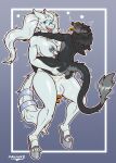 absurd_res anal anal_penetration anthro anthro_on_anthro atlas_(fv4005stage2) balls bodily_fluids butt butt_grab clothing cum cum_in_ass cum_inside duo ejaculation eyewear footwear generation_5_pokemon genital_fluids genitals glasses gynomorph gynomorph/male gynomorph_penetrating gynomorph_penetrating_male hand_on_butt hi_res high_heels intersex intersex/male intersex_penetrating intersex_penetrating_male larger_gynomorph larger_intersex legendary_pokemon looking_at_another looking_at_partner male male_penetrated maxner12 nintendo nipple_piercing nipples orgasm penetration penis piercing platform_footwear platform_heels pokemon pokemon_(species) reshiram sergal sex shoes simultaneous_orgasms size_difference stand_and_carry_position standing standing_sex twitching wearing_glasses