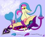 2_penises ace_the_flying_snivy arenafurryqueen big_breasts blue_body blue_skin bodily_fluids breastfeeding breasts busty_feral cum cum_in_vagina cum_inside duo female feral generation_5_pokemon genital_fluids genitals lactating male male/female milk multi_genitalia multi_penis nintendo nipples penetration penile penile_penetration penis penis_in_vagina pokemon pokemon_(species) purple_body purple_skin sex snivy susie_the_snivy text vaginal vaginal_penetration vein veiny_penis veiny_vulva