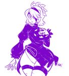  1girl character_request cosplay nier nier_(automata) nier_(series) skullgirls tagme 