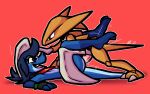  2026 anthro anthro_on_anthro anthro_penetrated anthro_penetrating anthro_penetrating_anthro arthropod blade_arm blue_body blue_hair blue_scales bodily_fluids brown_body brown_exoskeleton brown_eyes brown_pupils claws clothing cum cum_from_ass cum_in_ass cum_inside cum_splatter duo erection exoskeleton eyewear fingerless_gloves fossil_pokemon from_front_position generation_1_pokemon genital_fluids genitals glans glasses gloves green_clothing green_gloves green_handwear grey_body grey_claws grey_exoskeleton grey_eyewear grey_glasses hair handwear interspecies kabutops kerchief legs_up lizard lying male male/male male_penetrated male_penetrating male_penetrating_male marine missionary_position mostly_nude nintendo on_back open_mouth penetration penis pink_glans pink_penis pokemon pokemon_(species) precum prehistoric_species pupils purple_eyes purple_pupils red_kerchief reptile scales scalie sex side_view smile thrusting toe_claws trilobite ulti_(ultilix) ultilix yellow_sclera 