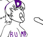  breasts bump bump_girl bumpgirl cleavage cum cum_in_mouth cum_inside cum_on_body cum_on_breasts cum_on_upper_body disembodied_penis duo ejaculation gif heart human low_res lowres male mammal not_furry penis plain_background swallow swallowing unknown_artist white_background 