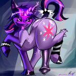 1:1 alternative_fashion animal_genitalia animal_penis clothing emo equid equine equine_genitalia equine_penis footwear friendship_is_magic fur genitals glowing glowing_eyes hasbro hi_res hooves horn horse intersex magic mammal my_little_pony mythological_creature mythological_equine mythology penis piercing pony sinnah socks spikes twilight_sparkle_(mlp) unicorn