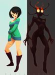  1girl ashi_(samurai_jack) black_hair breasts character_request samurai_jack tagme 