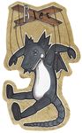  anthro badge blet dragon fur furred_dragon marionette puppet shadowpelt toy wings wood 