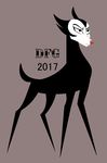  2017 alternate_species ashi_(samurai_jack) cervine deer dragonfoxgirl mammal samurai_jack solo 