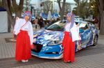  car cosplay full_body lucky_star photo standing vehicle 