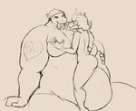  anthro blush female illian lizard male nude overweight reptile ritts scalie tattoo thick_thighs 