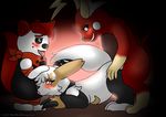  amy_the_zangoose blush clothing fan_character female male nintendo oliver_the_oshawott oral oshawott penetration pok&eacute;mon raichu splitroast sweetchu vaginal vaginal_penetration video_games wildwolfproduction zangoose 