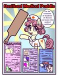  2017 anibaruthecat butt clothed clothing cutie_mark earth_pony english_text equine female feral hair horse mammal my_little_pony open_mouth paddle pony text 