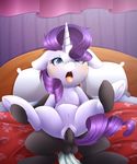  2017 absurd_res balls bed blush duo earth_pony equine eyeshadow female friendship_is_magic hair hi_res hooves horn horse makeup male male/female male_penetrating mammal my_little_pony on_bed open_mouth penetration penis pillow pony purple_tail pussy rarity_(mlp) scarlet-spectrum sex spread_legs spreading tongue tongue_out underhoof unicorn vaginal vaginal_penetration 