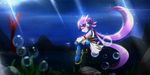  2017 anthro clothed clothing dragon female freedom_planet freedom_planet_2 kenjikanzaki05 sash_lilac solo tagme underwater video_games villyvalley16 water 
