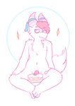  2017 3_fingers 3_toes anthro blue_eyes brown_hair cake cat-boots chest_tuft claws convenient_censorship digital_media_(artwork) dragon food freckles fur furred_dragon hair horn male navel nude simple_background smile solo sparkles spoon toes tuft 