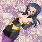  artist_request breasts glasses nintendo pokemon rioka rioka_(pokemon) 