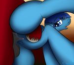  2017 animal_genitalia balls blue_eyes cloufy digital_media_(artwork) equine fan_character female friendship_is_magic hair hi_res horse male male/female mammal multicolored_hair my_little_pony nude open_mouth penetration penis pony pussy sex simple_background smile tongue vaginal vaginal_penetration wings 