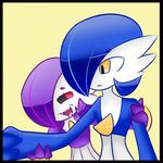  cleo close cute devious female flat_chested gardevoir happy humanoid invalid_tag lvl100gardevoir nintendo pok&eacute;mon selkie teeth video_games 