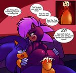  2017 anthro big_breasts big_butt big_penis blue_eyes breasts butt cum cum_in_pussy cum_inside dreamcastzx1 duo female green_eyes hair half-closed_eyes hedgehog hi_res huge_breasts huge_butt huge_penis incest male male/female mammal nude penis purple_hair sonia_the_hedgehog sonic_(series) sonic_the_hedgehog sonic_underground video_games 