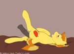  anal animated blush braeburn_(mlp) braeburned equine friendship_is_magic horse lying male male/male mammal my_little_pony on_side 