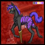  demonic equine horse kitthekitsune ktk mammal penis zebra zhorse 