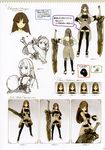  atelier atelier_ayesha character_design expression heels linca profile_page sword thighhighs 