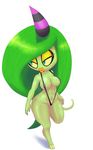  bikini breasts clothing female green_hair hair horn pussy sonic_(series) swimsuit zeena zeti 