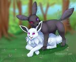  auster canine eeveelution fak&eacute;mon female feral fox fur heterochromia labra male mammal nintendo phanteon pok&eacute;mon purple_eyes red_eyes thedarkestt video_games 