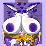  &lt;3 2017 absurd_res anthro areola big_breasts big_the_cat blush boob_hat breasts canine cat crossgender digitaldomain123 duo english_text erect_nipples feline female fox hi_res huge_breasts hyper hyper_breasts male mammal miles_prower nipples smile sonic_(series) text 