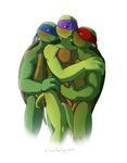  anthro brothers donatello_(tmnt) frottage group group_sex incest jazzthetiger kissing leonardo_(tmnt) male male/male penis raphael_(tmnt) reptile scalie sex sibling teenage_mutant_ninja_turtles threesome turtle 