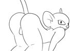  animated ass_up balls bent_over butt dragon_ball dragon_ball_super grin line_art looking_at_viewer looking_back male mammal mouse nude presenting presenting_hindquarters quitela raised_tail rodent smile tailwag unknown_artist 