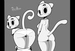  breasts butt cartoon_network clothing feline firebowie_(artist) fur mammal mother nicole_watterson nude open_mouth panties parent teeth the_amazing_world_of_gumball tongue underwear 