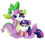  2017 blue_eyes book costume duo equine eyeshadow female feral friendship_is_magic green_eyes hair hi_res makeup mammal my_little_pony rarity_(mlp) sibling simple_background sisters sweetie_belle_(mlp) tomatocoup white_background young 