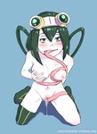  1girl asui asui_tsuyu boku_no_hero_academia dripping eating_out frog froppy full_body goggles goggles_on_head green_eyes green_hair juice juicy_heaven juicyheaven knee_socks knees long_hair masturbation navel nipples nude open_mouth petite pussy small_breasts socks solo thighhighs tongue tsuyu tsuyu_asui wet 