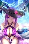  bikini cleavage fate/stay_night rider saber_ruri signed swimsuits 