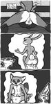  all_fours anthro backsack balls canine comic dialogue disney doggystyle female fox from_behind_position judy_hopps lagomorph luraiokun lying male mammal missionary_position nick_wilde nude on_back penetration pussy pussy_juice rabbit sex size_difference zootopia 