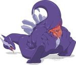  anal anus blush edit female feral gaping gaping_pussy legendary_pok&eacute;mon lugia nezumi nintendo plump_labia pok&eacute;mon pussy pussy_juice raised_tail shadow_lugia shadow_pok&eacute;mon simple_background solo spread_legs spread_pussy spreading tongue vaginal video_games wet white_background 