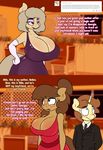 anthro big_breasts blush breasts cleavage clothed clothing comic english_text equine fan_character female georgia_lockheart hellen_lockheart horn male mammal my_little_pony oliver_cotter stunnerpony text tumblr unicorn 
