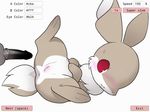  anal anal_penetration animated anus balls black_eyes blush canine censored customization faceless_male female fur interspecies konzaburou lagomorph looking_at_viewer male male/female mammal penetration preview pussy rabbit red_eyes sex spread_legs spreading tan_fur white_fur wolf 