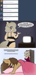  anthro big_breasts breasts cleavage clothed clothing comic crying dialogue english_text equine fan_character female georgia_lockheart hellen_lockheart horse mammal mature_female my_little_pony pony stunnerpony tears television text tumblr 