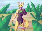  2017 anthro canine digital_media_(artwork) emerald_(disambiguation) fox gem hair hi_res invalid_tag looking_at_viewer male mammal nude shirokoi smile 