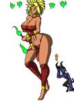  blood_elf breasts butt clothed clothing elf female fire hair horn humanoid imp male not_furry nude pussy standing video_games warcraft wide_hips xscar10 