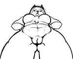  abs anthro armello breasts canine digital_media_(artwork) duo female first_person_view fur hands_on_hips imminent_rape looking_at_viewer looking_down magna_(armello) male male/female male_pov mammal muscular nude pussy samurilou_(artist) scowl simple_background solo standing thick_thighs unseen_character video_games voluptuous white_background wide_hips wolf 