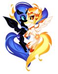  alpha_channel armor black_feathers blue_eyes cutie_mark duo equine eyelashes feathered_wings feathers female feral hooves horn mammal my_little_pony sibling simple_background sisters tomatocoup transparent_background winged_unicorn wings 