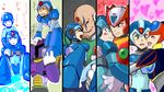  axl mega_man mega_man_x sigma vile zero 