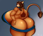  2017 anthro big_breasts big_butt bovine breasts butt cattle clothing female huge_breasts huge_butt hyper hyper_breasts mammal meme side_boob solo supersonicrulaa sweater virgin_killer_sweater 