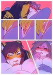  anthro blush breasts clothing comic duo feline female female/female fingering jush licking mammal nipples panties panties_aside pussy spread_legs spread_pussy spreading sweat tiger tongue tongue_out underwear vaginal vaginal_fingering 