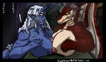  angry anthro big_breasts blue_skin breast_squish breasts breasts_frottage deadbrain double_titfuck dragon ear_piercing fangs hair horn huge_breasts human humanoid knight mammal oni penis piercing pointy_ears red_skin scalie scar sex size_difference smoke titfuck white_hair wings 
