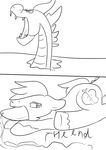  all_the_way_through big_macintosh_(mlp) black_and_white comic duo erection feral feral_on_feral friendship_is_magic jbond male male/male monochrome my_little_pony sketch spike_(mlp) 