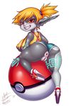  2017 anus areola big_breasts big_butt breasts butt captain_jerkpants clothed clothing cosplay erect_nipples female footwear high_heels huge_breasts humanoid imp midna misty_(pok&eacute;mon) nintendo nipple_bulge nipple_slip nipples not_furry platform_footwear platform_heels pok&eacute;mon presenting presenting_anus puffy_anus pussy shoes short_stack skimpy the_legend_of_zelda twili twilight_princess video_games 