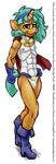  abs balls clothed clothing cosplay crossdressing crossover friendship_is_magic humanoid_penis leaning muscular my_little_pony nipples penis powergirl smudge_proof 